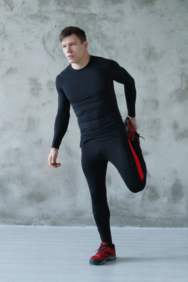 JUST RIDER Stretchable Gym and Sports Wear Full Sleeve T-Shirt & Lower for Men.